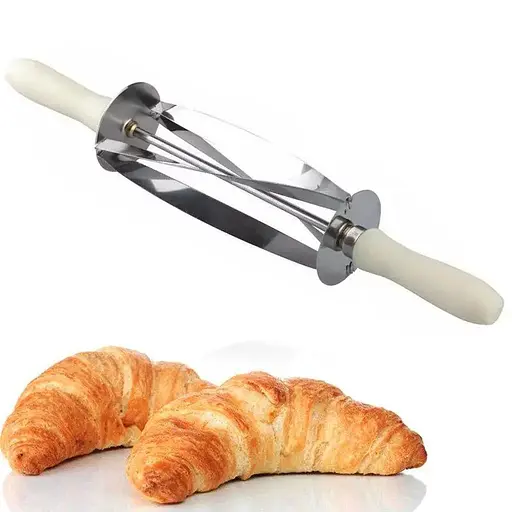 Скалка-нож для круассанов нержавеющая сталь 48 см, A-plus 83646 - фото 2