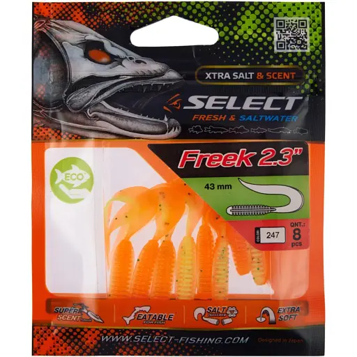 Силікон Select Freek 2.3" #247 (8 шт/уп) - фото 2