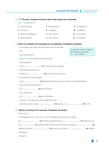 En Contexte A1: Exercices de Grammaire - фото 7