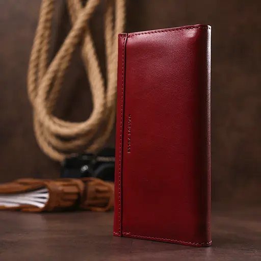 Женский кошелек Grande Pelle 20х10х2 см acs0022478 - фото 7