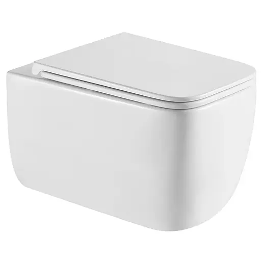 Унитаз подвесной Mixxus Premium Diverse-0101-T1 530x365x373 мм, система смыва Tornado 1.0 MP6477, Белый - фото 1