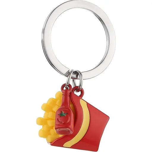 Брелок Metalmorphose French Fries With Ketchup bottle (8000020806903)