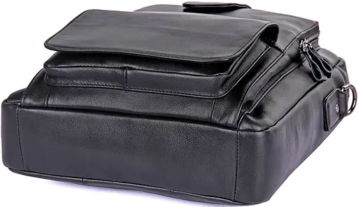 Чоловіча шкіряна сумка Vintage 25,5х30,5х7,5 см sum0012406 - фото 6