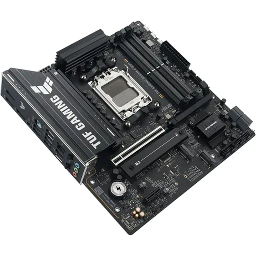 Материнська плата Asus TUF Gaming B850M-E WIFI sAM5 B850 4xDDR5 M.2 HDMI DP WiFi BT mATX - фото 4