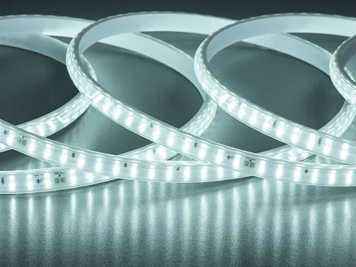 Світлодіодна стрічка 220в, 180штм, герметична, 12мм, холодний - фото 1