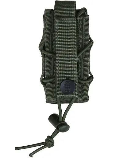 Підсумок для пістолетного магазина Kombat UK Single Pistol Mag Pouch Оливковий (1000-kb-spmp-olgr) - фото 2