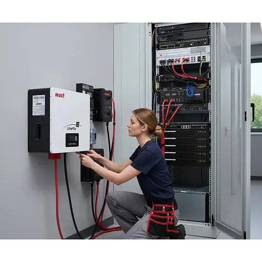 Аккумулятор Must LiFePO4 24V (25.6V/200Ah/5136Wh) (LP1600-24200) [153370] - фото 5