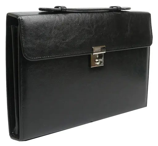 Чоловічий діловий портфель JPB 38х25х5 см acs0017880 - фото 1