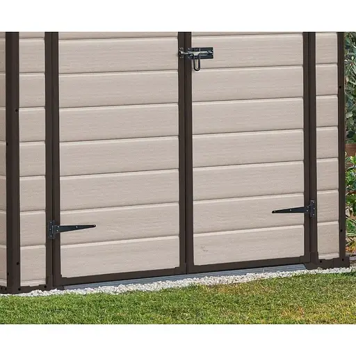 Сарай пластиковый Keter MANOR 6x5 м бежево-коричневый - фото 3