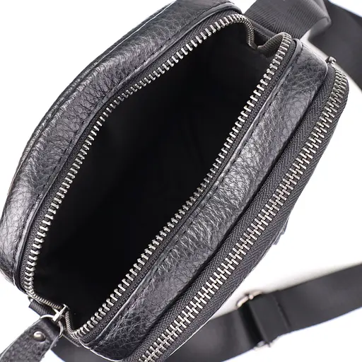 Мужская сумка на плечо из натуральной кожи Vintage 17х21х8 см sum0027511 - фото 7