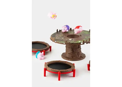 Настольная игра Fun Games Shop Хрюшки - Попрыгушки (Pigs on Trampolines) (укр.) (FGS63) - фото 5