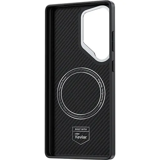 Чехол Benks ArmorPro Kevlar Case 600D/1500D Magnetic для Samsung Galaxy S25 Ultra Black (6948005949198) [141727] - фото 3