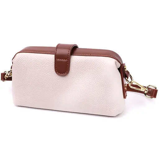 Клатч Vintage с защелкой из натуральной кожи 19.5х10х5.5 см sum0029013 - фото 2