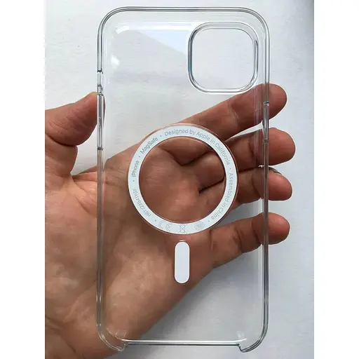 Оригинальный противоударный чехол Apple Clear Case MagSafe для iPhone 13 (6.1") Прозрачный (MM2X3ZE/A) - фото 10