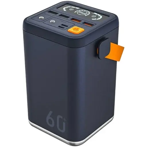 Внешний аккумулятор (павербанк) powerbank O2 PROJECT YT-2030, 60000mAh 6X USB-C  - фото 3