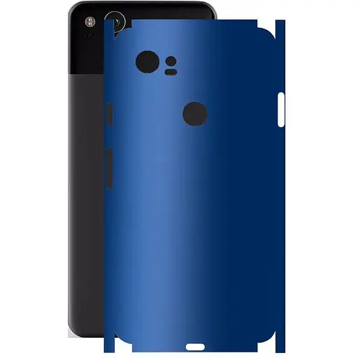 Захисна плівка StatusSKIN для Google Pixel 2 XL Корпус Вініл Синій матовий - фото 1