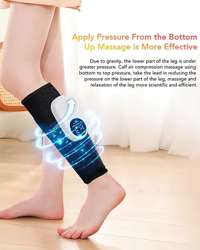 Масажер для ніг LINGTENG, компресійний масажер з підігрівом - фото 4