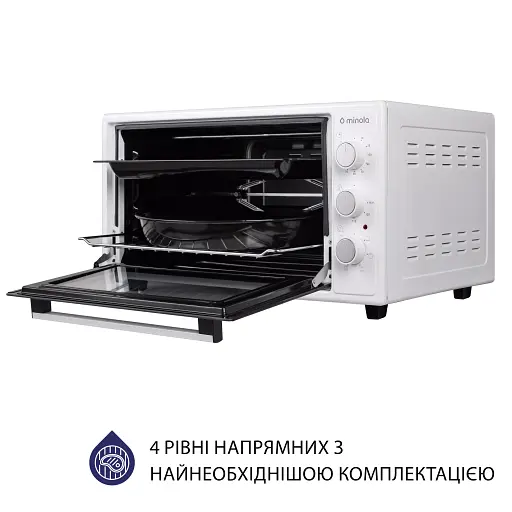 Электрическая печь Minola FOET 3714 WH - фото 8