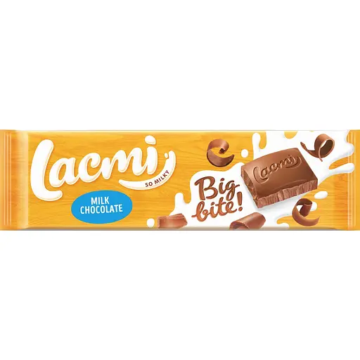 Уцінка. Шоколад Roshen Lacmi Big Bite молочный 200 г 