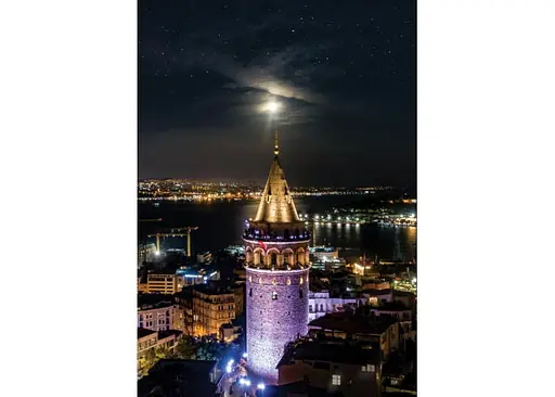 Пазл Art Puzzle Неоновая серия: Галатская башня Стамбул Турция 1000 эл. (5241) - фото 2