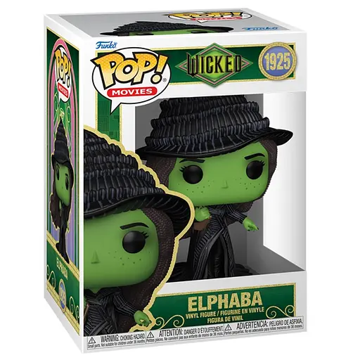 Игровая фигурка Funko Pop! серії "Wicked: Чародейка" S2 - Эльфаба (86672)