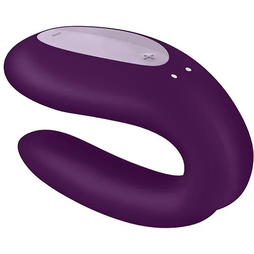 Набір Satisfyer Partner Box 2 смарт-вібратор для пар Double Joy + віброкільце Royal One  - фото 3