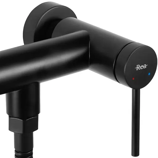 Смеситель для душа Rea Foss black REA-B5110 Черный матовый - фото 4