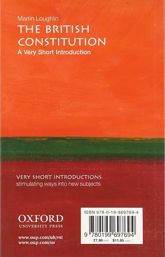 British Constitution. A Very Short Introduction