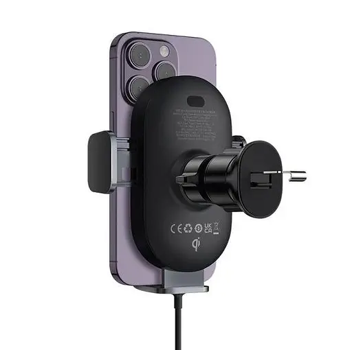 Держатель с БЗУ Baseus LightChaser Series Wireless Charging 15W до 7.2" - фото 5