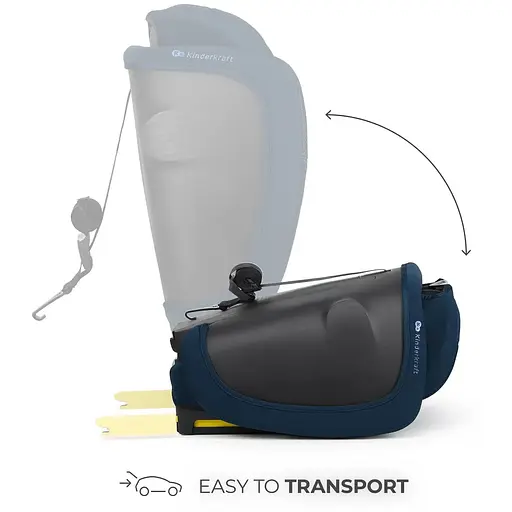 Автокрісло Kinderkraft Fix2Go i-Size Navy (KCFI2GO0NAV0000) - фото 3