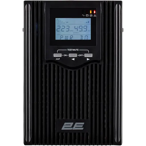 Источник бесперебойного питания 2E PS1000L, 1000VA/800W, на внешние АКБ 2x12В, 2xSchuko+1xC13 - фото 2