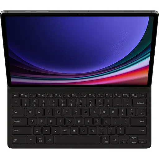 Чохол-клавіатура Samsung Book Cover Keyboard Slim для Galaxy Tab S9+/S9 FE+/S10+ Black (EF-DX810UBEGWW) [151667] - фото 12
