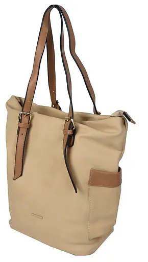 Вертикальная женская сумка Giaguaro из экокожи 35 (нижняя часть 24)x36x15 см sum0025079 - фото 2