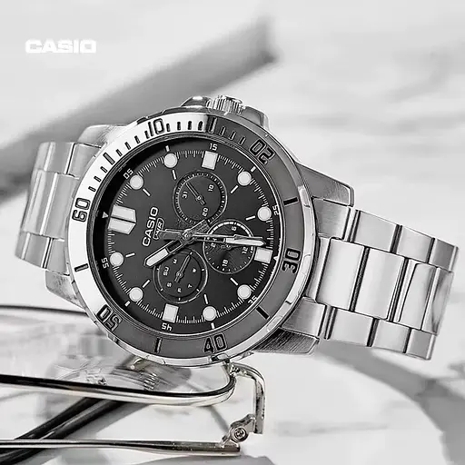 Часы наручные мужские Casio MTP-VD300D-1E - фото 2