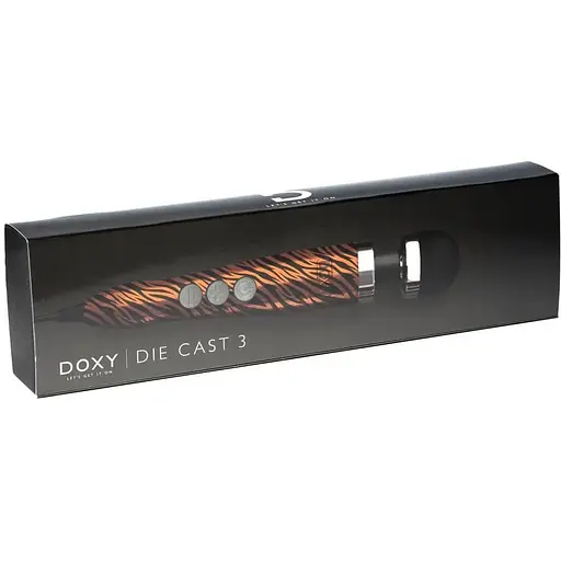 Вібромасажер Doxy Die Cast 3 Tiger - фото 2