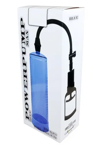 Помпа для пениса Boss of Toys Powerpump Max 22 см голубой - фото 2