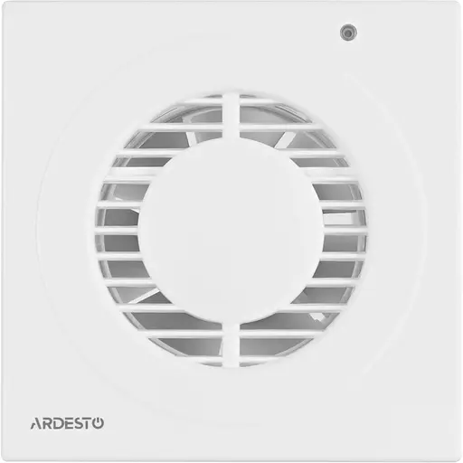 Вытяжной вентилятор Ardesto BFO-120W 20 Вт 150 м3/ч 2300 об/мин. 35 дБ белый - фото 1