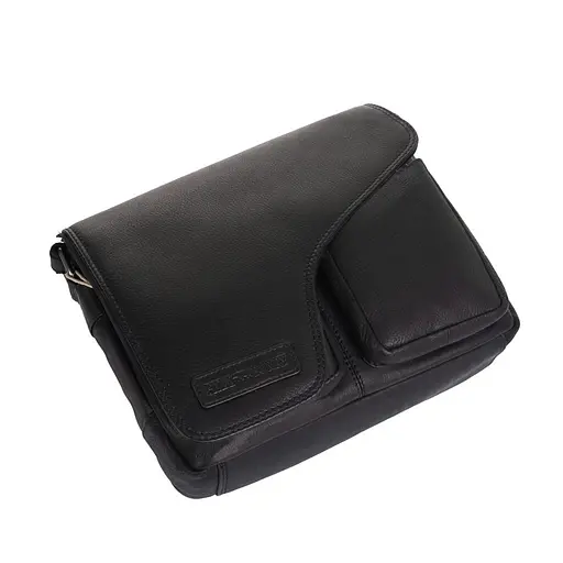 Чоловіча шкіряна сумка через плече Hill&Burry 28х23х8 см sum0025770 - фото 4