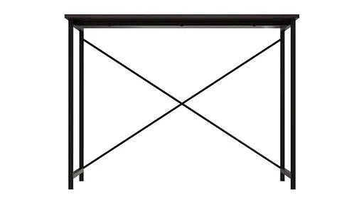 Стол письменный Line Лайт Ferrum-decor 750x1000x600 Черный металл ДСП Венге Магия 16 мм (FRD-106156) - фото 6