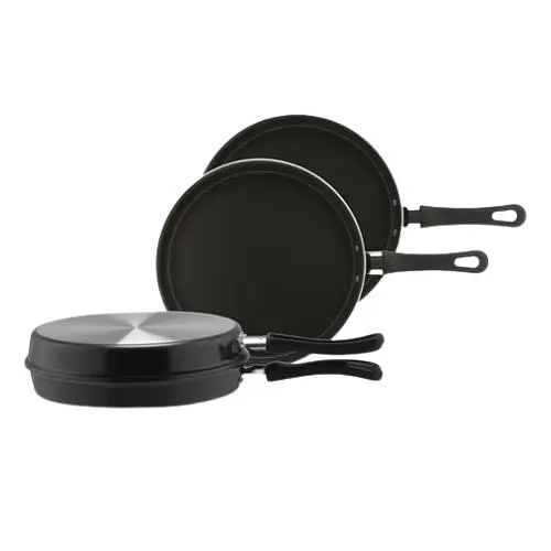 Сковорода подвійна для омлету 24см Piardi Home (DUEG2425NE02)