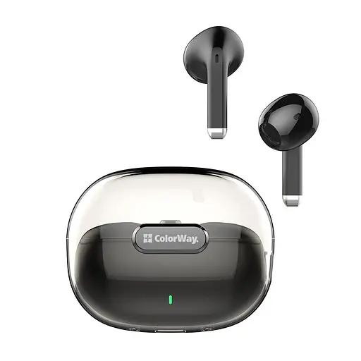 Навушники ColorWay Slim TWS-2 Earbuds Black (CW-TWS2BK) - фото 12