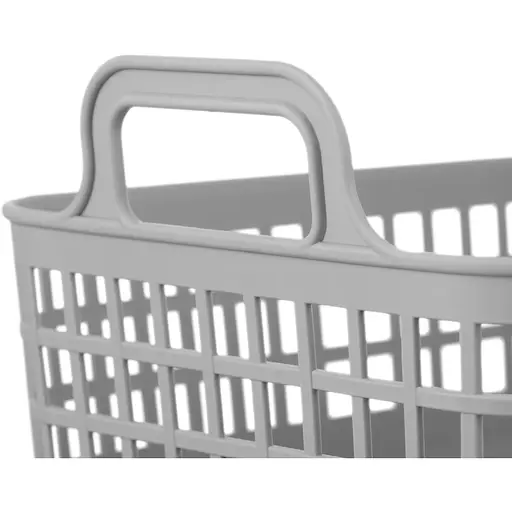 Кошик для зберігання Ardesto пластик PP 33x22x16.3 см 7 л cірий (ARHC2507GG) - фото 5