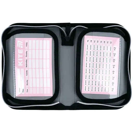 Пенал без наповнення Kite Black&Silver (K26-622-5) - фото 4