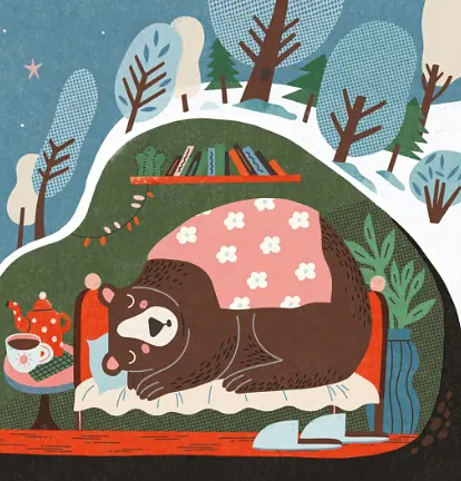 Книга Як комахи і звірята будуть зиму зимувати. Автор - Анна Солод (Чорні вівці) - фото 3