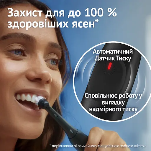 Набор: зубная щетка Oral-B iO 2 ультрачерная + сменные насадки к электрической зубной щетке Oral-B iO Максимальная очистка 4 шт. - фото 5