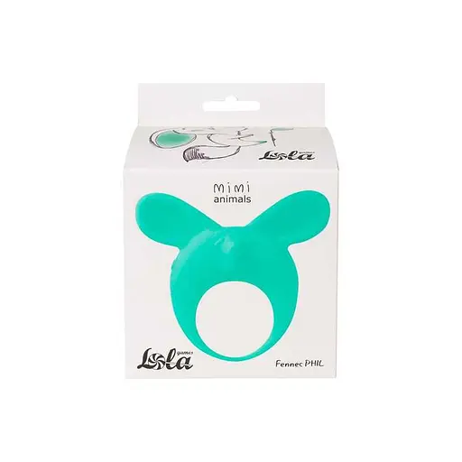 Виброкольцо Lola Games MiMi Animals Fennec Phil 7.9 см (зеленый) - фото 4