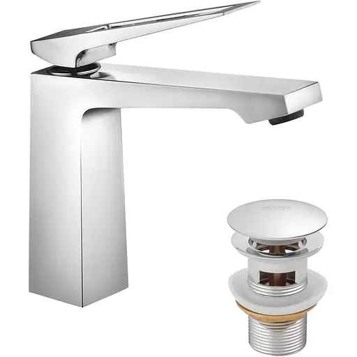 Змішувач для раковини Kroner KRP Ersel - C0110BV з донним клапаном (CV035471) - фото 1