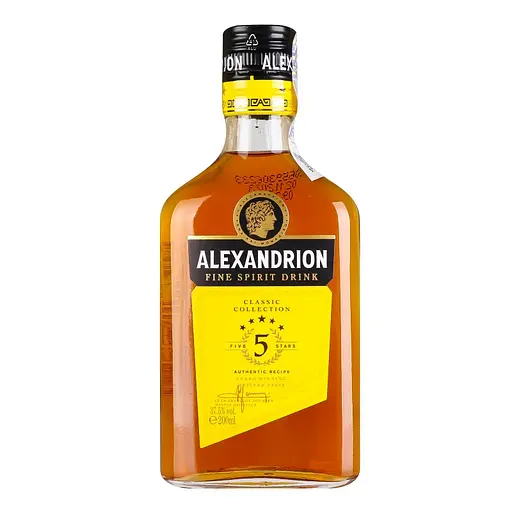 Алкогольний напій Alexandrion 5 зірок, 37,5%, 0,2 л (808375)