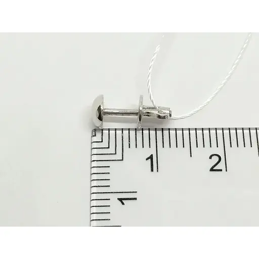 Золоті сережки-пуссети Імперія золота. СП105БИ - фото 4