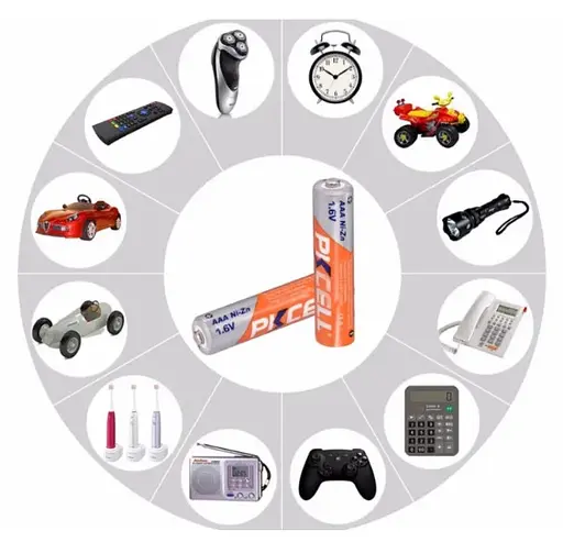 Зарядное устройство и аккумуляторы Pkcell AAA Ni-Zn 900 mWh 8 шт - фото 4